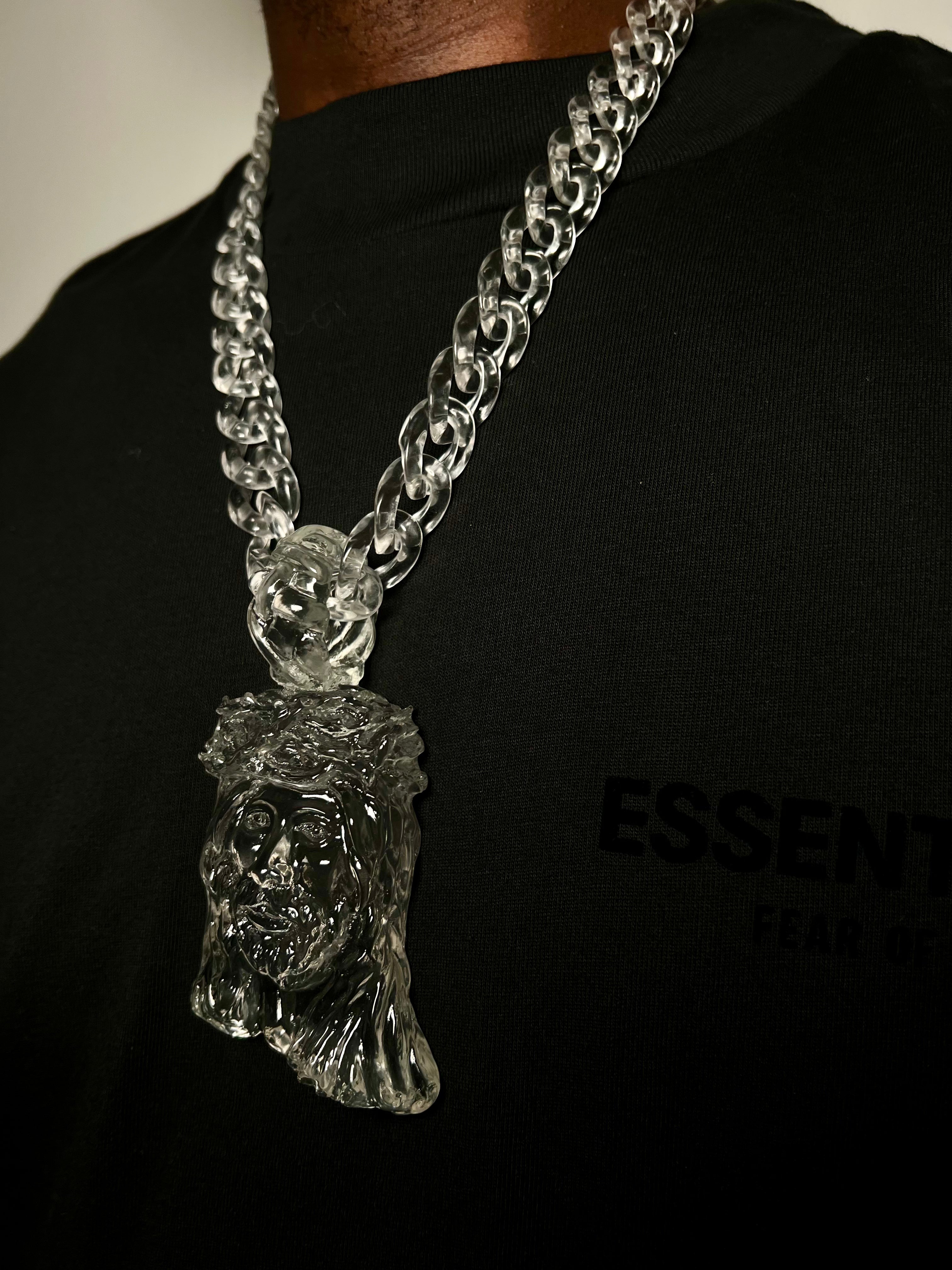 CLEAR JESUS PIECE